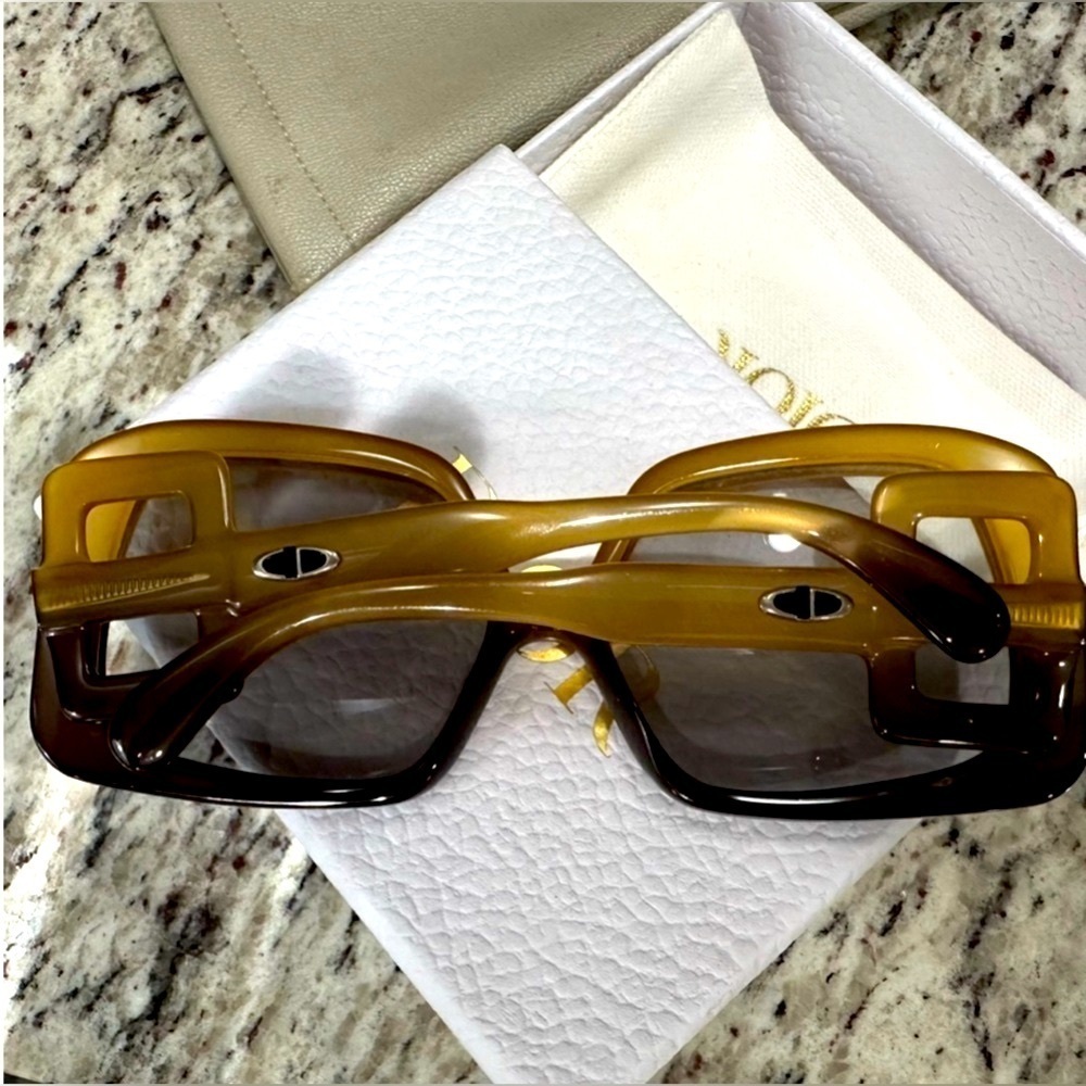 1960s Vintage DIOR “CD “ OPTYL Sunglasses- ONE OF A KIND- DEADSTOCK - Picture 10 of 15